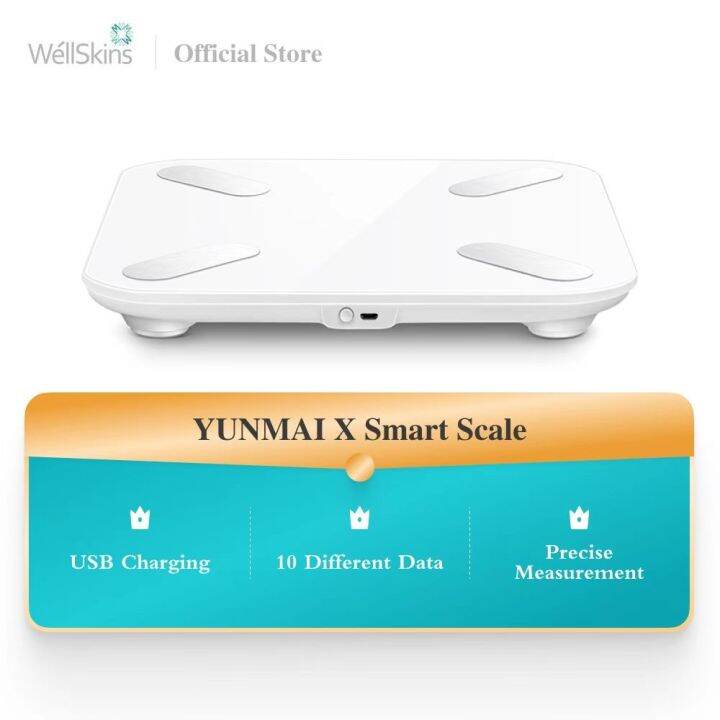 Xiaomi YUNMAI Weight Scale HD LED Body Scale Compact Bluetooth Body Fat