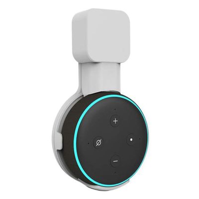Speaker Wall Mount Holder for Alexa Echo Dot 3Rd Generation Indoor Sound Box with Screwless Cable Management