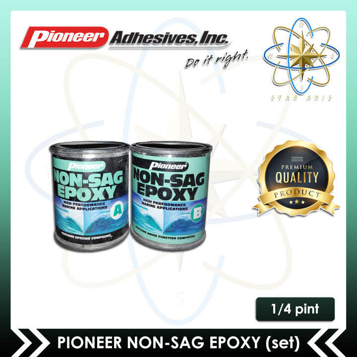 Pioneer Non-sag Epoxy (1/4 Pint Set) | Lazada PH