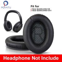 POYATU For BOSE QC35 Ear Pads Headphone Earpads For BOSE QuietComfort 35 ii Ear Pads Headphone Earpads Replacement Earpad Cover