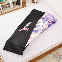 Dakimakura Hซ่อนเคสหมอนข้างอุปกรณ์เสริมหมอนข้างจัดเก็บข้อมูลกันฝุ่นปลอกหมอนสำหรับ Genshin Impact Slayer Dakimakura