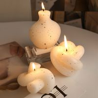 Nordic Ins Knot Aromatherapy Candles Ornaments Birthday Room Decor Indoor Home Atmosphere Decoration Crafts Christmas Decoration