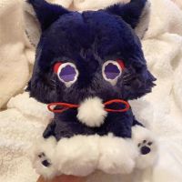 Anime Scaramouche Cat Cute Plush Doll 22cm Genshin Impact Wanderer Pet Cosplay Stuffed Pillow Toy Birthday Gift