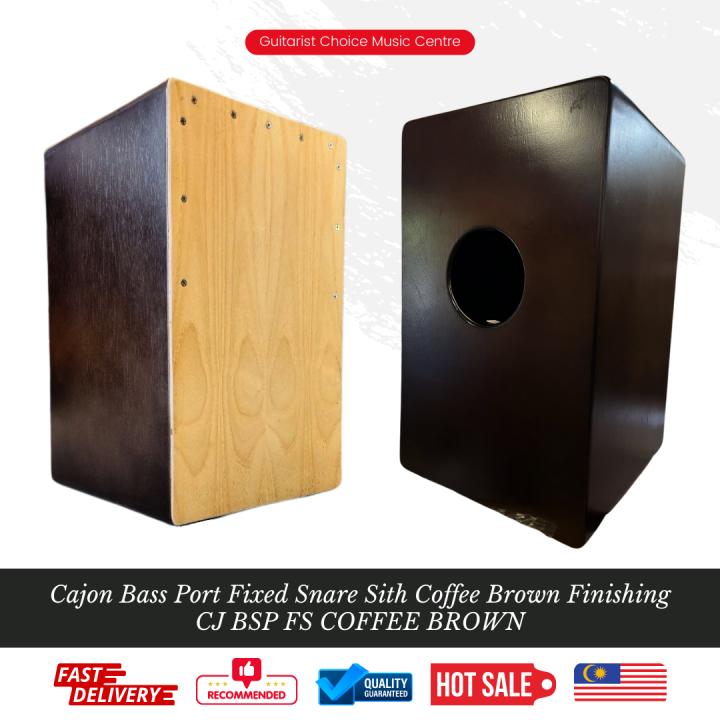CAJON BASS PORT FIXED SNARE FINISHING (MADE IN INDONESIA) Lazada
