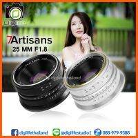 SALE 7Artisans Lens 25 mm.F1.8 For Mirrorless หน้าชัดหลังเบลอ - รับประกันศูนย์ 7Artisans Thailand 1ปี ##กล้องถ่ายรูป ถ่ายภาพ ฟิล์ม อุปกรณ์กล้อง สายชาร์จ แท่นชาร์จ Camera Adapter Battery อะไหล่กล้อง เคส