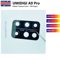 ต้นฉบับใหม่สําหรับ UMIDIGI A7 Pro Back Camera Lens Replacement สําหรับ UMIDIGI A9 Pro Back Camera Glass Cover Lens + Glue