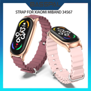 BassPal Cho Dây Đeo Xiaomi Mi Band 7 6 5 4 3 Ocean Đồng Hồ Có Dây Đeo Vòng