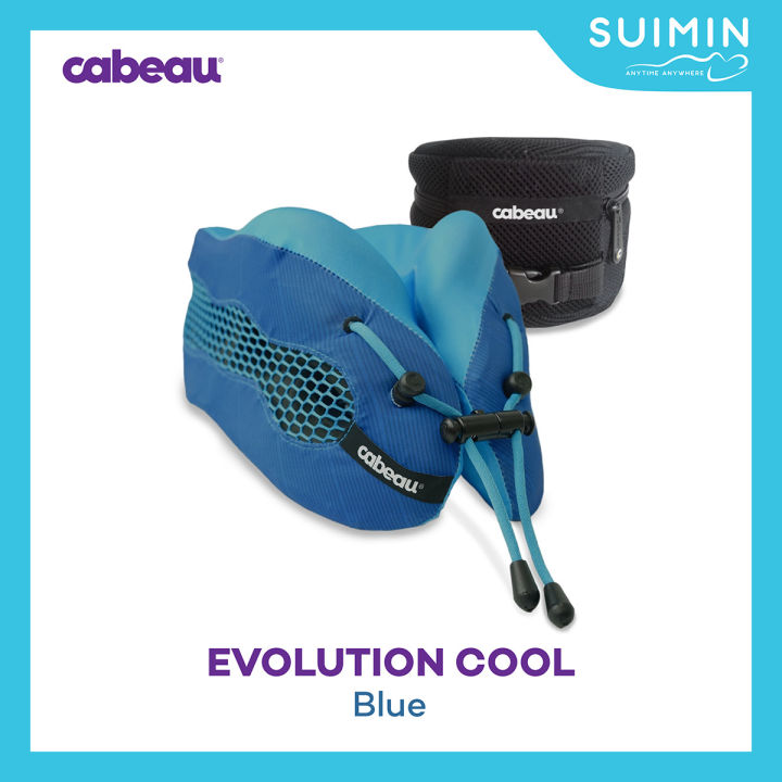 หมอนรองคอ Cabeau Evolution Pillow Cool Blue | Lazada.Co.Th