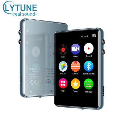 2.4 Inch Mp3 Player Mp4 Supports 128GB TF Card Mp5 Touch Bluetooth Compatible with High-fidelity Music Video FM Radio Recording