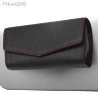 Car Glasses Holder Case Sunglass Holder For Multiple Glasses Vehicle Visor Accessories Glasses Protective Storage Case With