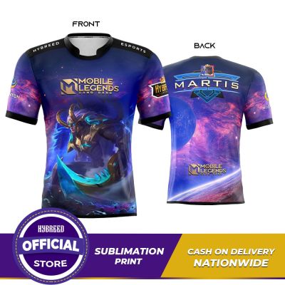 MARTIS ZODIAC CAPRICORN Mobile Legends Full Sublimation Tshirt Premium Quality