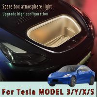 【CC】 NEW 2.5M Frunk Brighten Strip Tesla 3 Y S X Front Rear Silicone Tailgate Tube Modified 12V