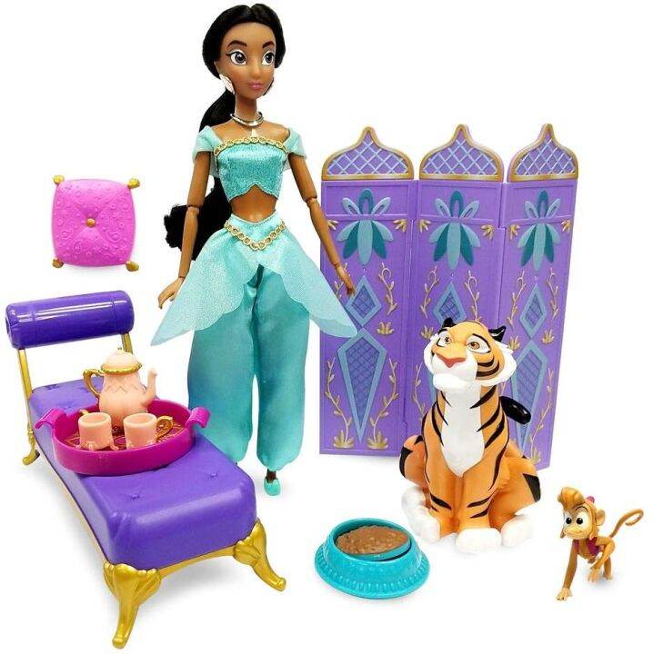 shopdisney-เจ้าหญิงอะลาดิน-disney-jasmine-classic-doll-palace-lounge-play-set-aladdin-ราคา-1-690-บาท