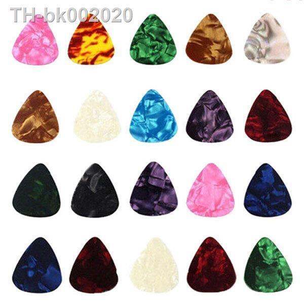 10-20-pcs-new-acoustic-picks-plectrum-celluloid-electric-smooth-guitar-pick-accessories-0-46mm-0-71mm-0-96mm