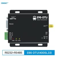 LoRa ตัวรับ RS485 RS232 433MHz ระยะไกล16Km Modbus รีเลย์อัตโนมัติ LBT RSSI ระดับทหารตัวรับส่งสัญญาณ RF แบบไร้สาย