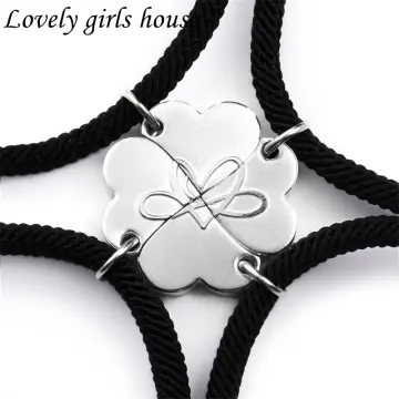 Necklace Bff Necklace 2 Kinds Of Cute Necklaces Aesthetic Pendant  Accessories Kawaii Friendship Bestie Best Friend Gifts For Teen Girls,  Alloy Steel