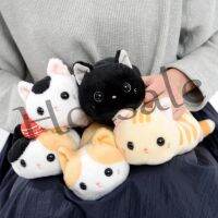 【hot sale】 ✕♈ B32 Nap Cat Doll Lying Cat Student Plush Pencil Bag Small Buggy Bag Wandering Cat