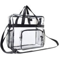 Portable Transparent Shoulder Crossbody Bag Tote Satchel Handbag for Women Lady J60D