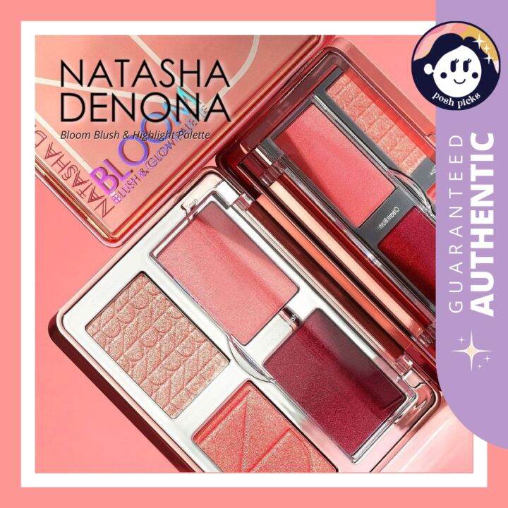 [AUTHENTIC] Natasha Denona Bloom Blush & Glow Palette Lazada PH