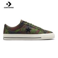 CONVERSE รองเท้าสเก็ตบอร์ด CONS One Star Pro Ox - Cypress Green/Black/Egret [A03678CF2GNXX]