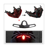 Motorcycle Rear Tail Brake Lamp Rear Tailight Shell Protector Cover for TMAX560 2020 2021