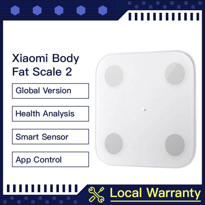 [Ready stock] Original Xiaomi Smart Weight Scale 2 Bluetooth 5.0
