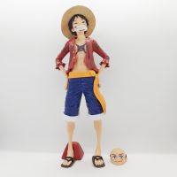 【Candy style】 ฟิกเกอร์วันพีช ฟิกเกอร์ One Piece Anime 85th Generation Smiley Luffy ขนาดใหญ่ของเล่นสําหรับเด็ก