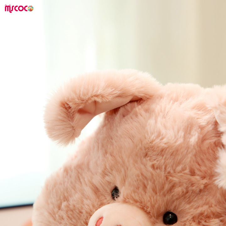 boneka-mainan-หมอนนุ่มหมูลายการ์ตูนสีชมพู-mscoco-ตุ๊กตาผ้าไม่เสียรูปทรงน่ารักคุณภาพสูงตุ๊กตากอดของเล่นสำหรับเด็ก