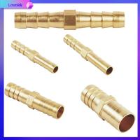 LOVOKK 6mm 8mm 10mm 12mm 16mm ข้อต่อท่อตรง ฟิตติ้งท่อ หลอดสำหรับหลอด เข็มเจาะท่อ ทนทานต่อการใช้งาน เท่ากับเข็ม อะแดปเตอร์ตัวเชื่อมต่อ ท่อพียู