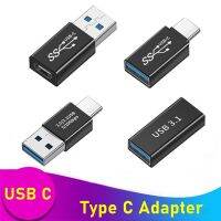 Type C OTG อะแดปเตอร์ USB USB-C ชายกับ USB A หญิง Type-C แปลงสำหรับ Macbo-O-K Sam-Sung S20 USBC OTG เชื่อมต่อ