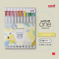 UNI ปากกาเจล Uni-ball one UMN-S-38 20C จำนวน 1 เซ็ท (20 ด้าม)