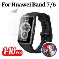 For Huawei Band 7/6 Honor Band 6 Soft Hydrogel Screen Protector Shatterproof HD TPU for Huawei 7 6 Smart Watch Accessories Cables