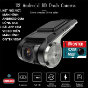 Camera Hành Trình Ô Tô,Xe Hơi ONTEK U2 FULL HD 1080P siêu nét Tích Hợp Màn