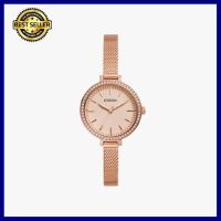 คุ้มราคา Fossil นาฬิกาข้อมือผู้หญิง Fossil Ladies Classic Minute Three-hand Rose Gold Stainless Steel Rose Gold รุ่น BQ3456 บอกเวลา หรูหรา มีระดับ ประทับใจแฟน