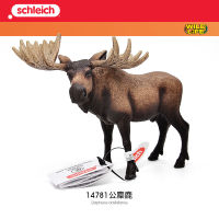 ? Sile Toy Store~ Germany Silo Schleich Elk 14781 Wild Animal Model Boy Toy Christmas Gift Children