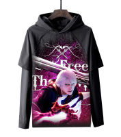 Devil May Cry ผู้ชาย Hoodies ผู้หญิงแขนยาวเสื้อยืดมีฮู๊ดอุปกรณ์ต่อพ่วงแขนยาว Hooded 3D แฟชั่นการพิมพ์การ์ตูน YD13เสื้อผ้าสำหรับผู้ใหญ่ฤดูใบไม้ผลิ Casual แฟชั่นกีฬา