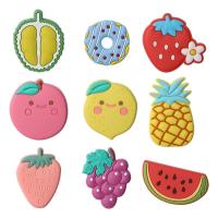 Fridge Magnets Peel and Stick Cartoon Fruit Magnetic Sticker 9 PCS Decorative Magnets 3D Decals for Kitchen Whiteboard Message Board Cabinet and Refrigerator functional