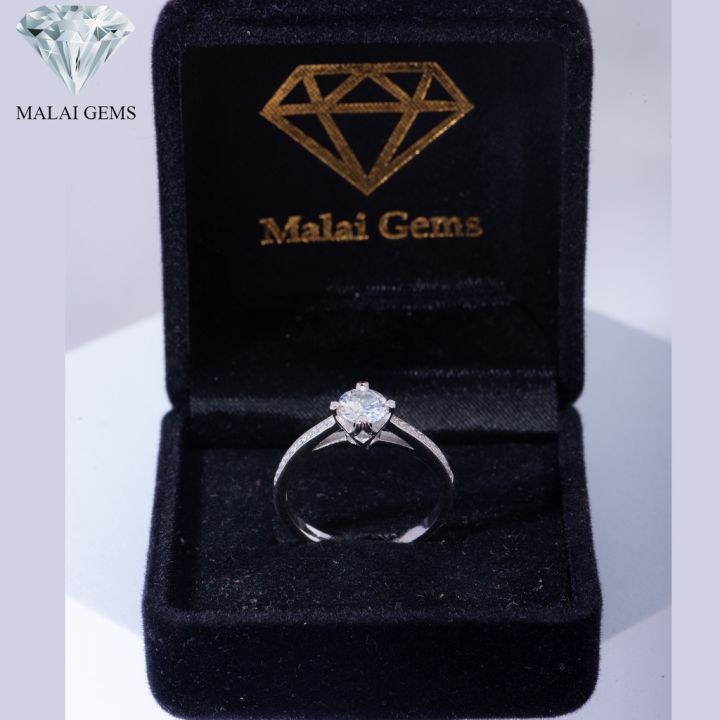 malai-gems-แหวนเพชร-แหวนเพชรชู-หนามเตยหัวใจ-เงินแท้-925-เคลือบทองคำขาว-ประดับเพชรสวิส-cz-รุ่น1-15-1-แถมกล่อง-แหวนเงินแท้-แหวนเงิน