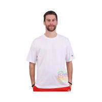 CHAMPION MEN - EU เสื้อยืดแขนสั้นผู้ชาย-ไซส์ยุโรป CREWNECK T-SHIRT  214235-WW006