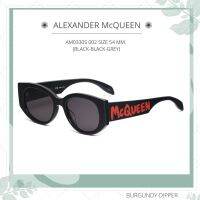 แว่นกันแดด ALEXANDER MCQUEEN : AM0330S 002 SIZE 54 MM. (BLACK-BLACK-GREY)