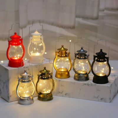 Excellent LED Candle Lamp Portable LED Candle Light Eye-catching Decorative Vintage Christmas Electrical Lamp