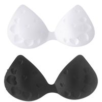 【CW】 3D Sponge Seamless Bra Pad Love Heart Massage Cup Inserts Women Breast Cushion P8DB