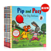 English original genuine PIP and posy and pip series 8-volume paperback picture book Axel Scheffler childrens Enlightenment picture book the snow day