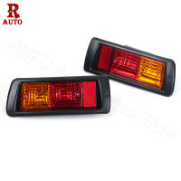 R-AUTO Rear Tail Light Bumper Reflector Lamp Fog Lamp For Land Cruiser Prado Lc90 3400 Fj90 Fj95 1996-02 Warning Brake Taillight