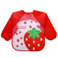 【YD】 Girls bib childrens EVA saliva towel free rice clothes Bib painting