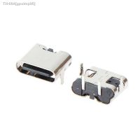 ☒❇ 10Pcs Type-C Female Seat 2 Pin Plug Micro Connector Socket USB Power Jack Dock For Mobile Phone Charging Port