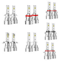 คอลเลคชั่นร้านค้ามีความประหลาดใจ K9ไฟหน้ารถมอเตอร์ไซค์แบบ LED ชุดหลอดไฟ ZES-3570ชิป30W 3100LM 6000K สว่างมาก IP68กันน้ำแพ็คโคมไฟเสริม2ชิ้น