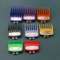 Barber Accessories 8Pcs Hair Clipper Limit Combs Set Colorful Hair Trimmer Guide Kit Barbershop Haircut Tools With Gift Box