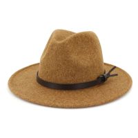 High Quality Fashion Woolen Winter Vintage Women Fedora Caps Female Felt Hats Summer Spring Wool Felt Top Jazz Hat