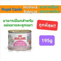 Royal Canin Mother &amp; Babycat 195g อาหารเปียก สำหรับ แม่แมวและลูก กระป๋อง 195 กรัม